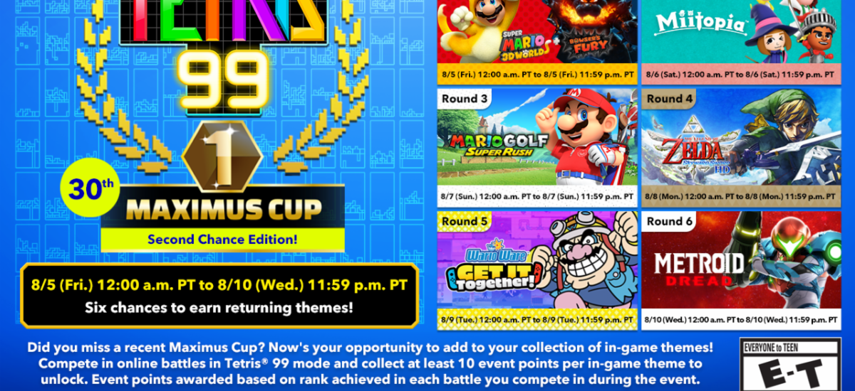 Tetris 99 30th MAXIMUS CUP