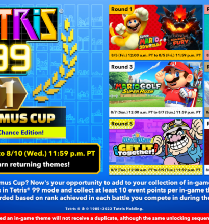 Tetris 99 30th MAXIMUS CUP