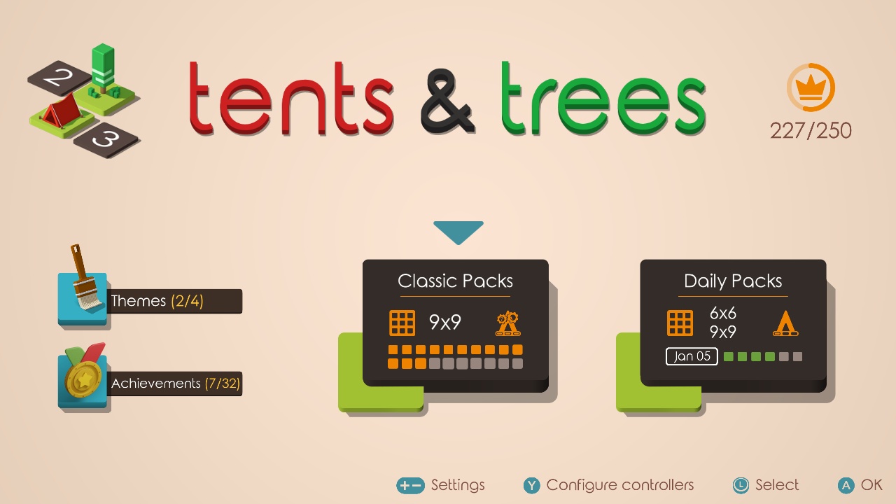 🕹️ Play Daily Trees and Tents Game: Free Online Grid Logic