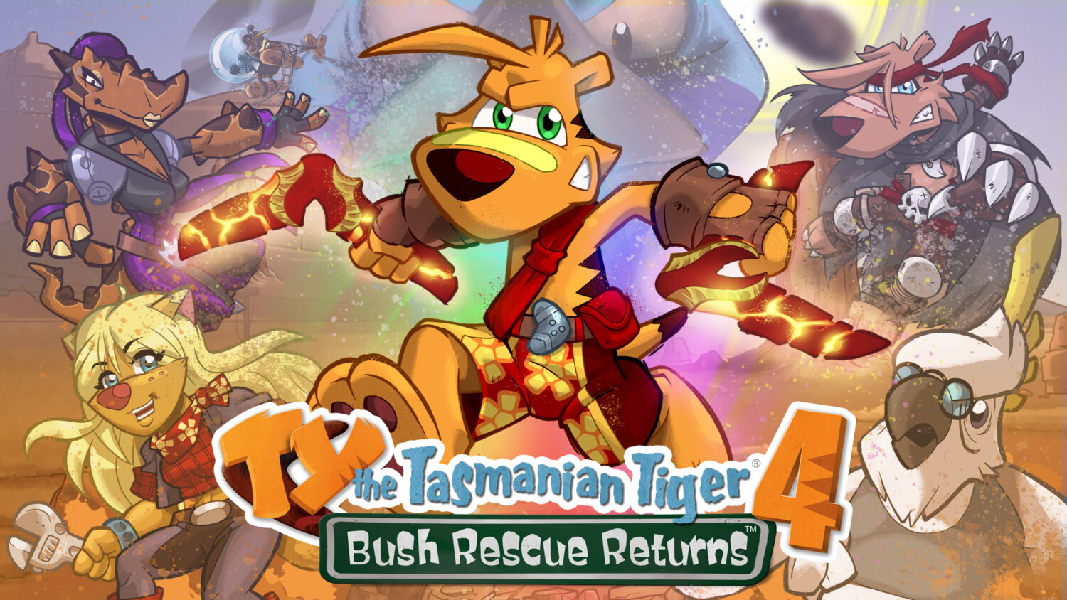 Ty The Tasmanian Tiger 4 - Nintendo Switch - interview with Krome Studios