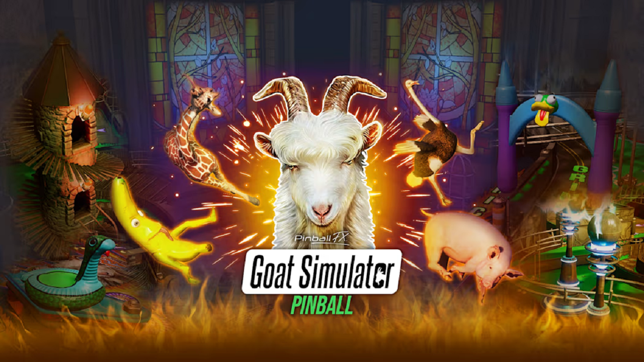 Review: Pinball FX – Goat Simulator Pinball (Nintendo Switch)