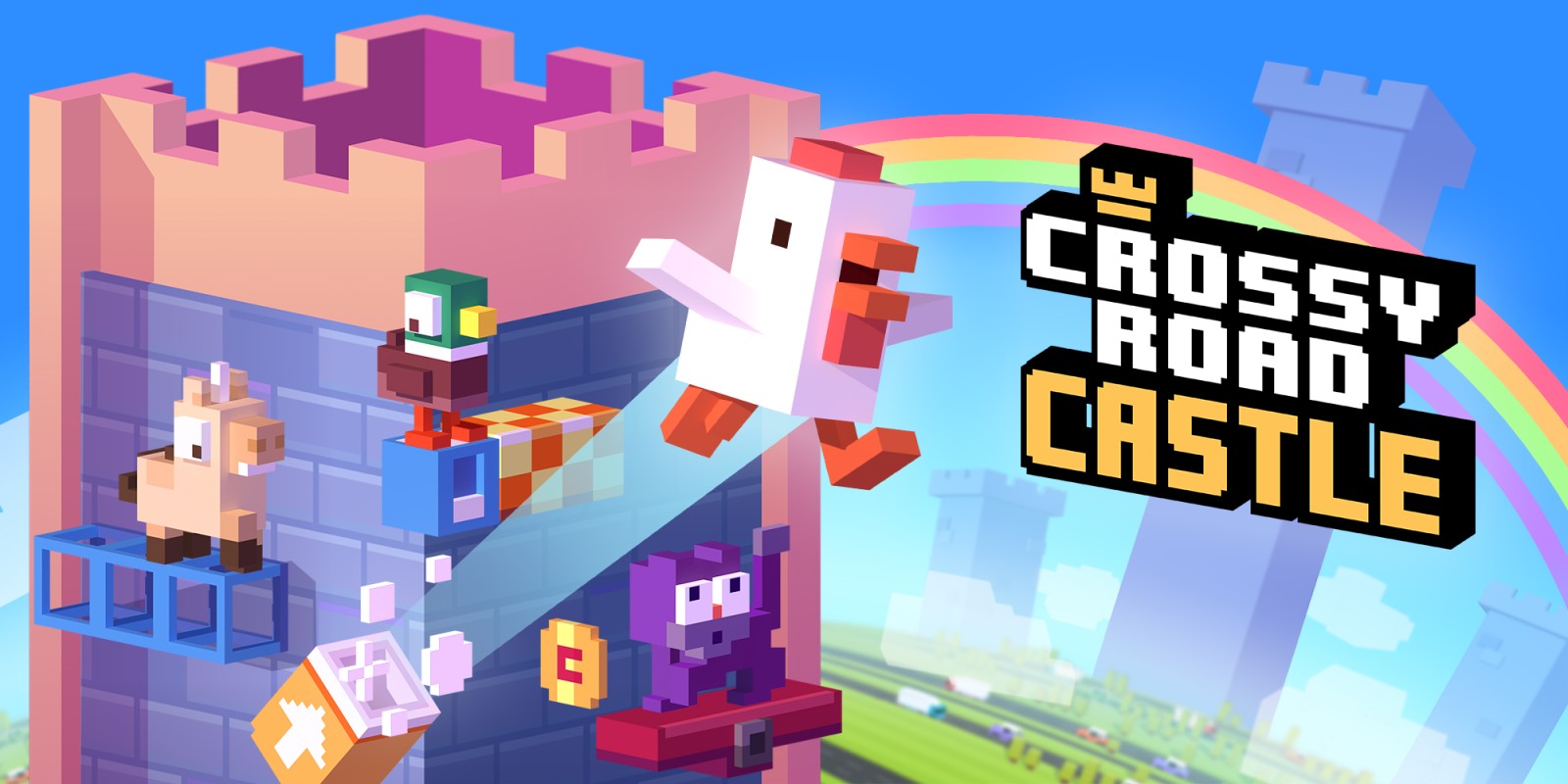 Review: Crossy Road Castle (Nintendo Switch)