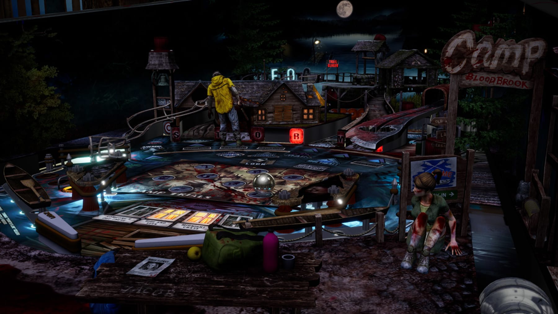 Review: Pinball M – Camp Bloodbrook (Nintendo Switch)