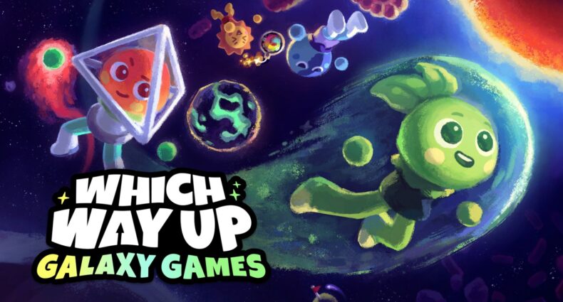 Which Way Up: Galaxy Games - Nintenedo Switch