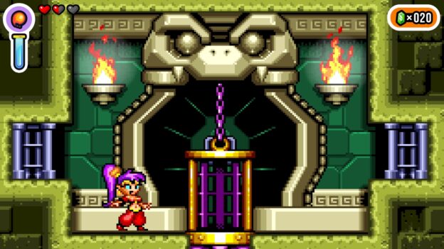 Shantae Risky Revolution – dungeon