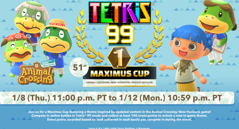 Tetris MAXIMUS event - Nintendo Switch eShop