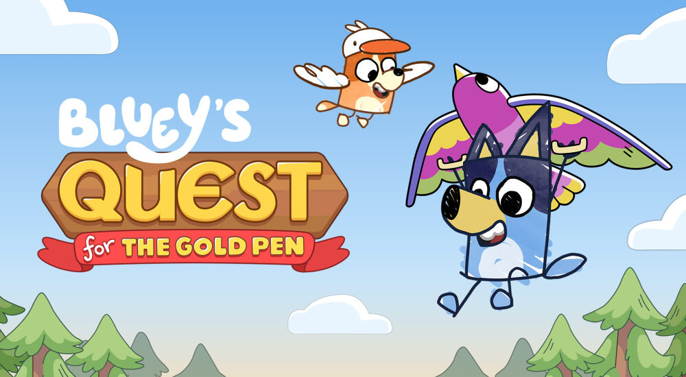 Bluey's Quest For The Gold Pen - Nintendo Switch 2