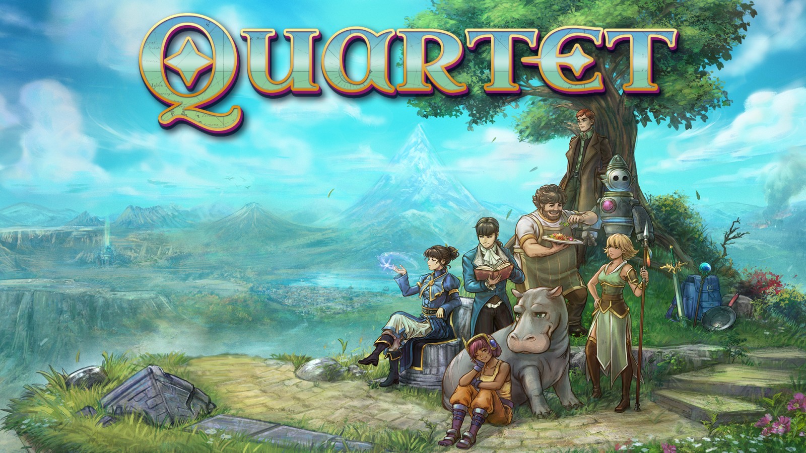 Quartet Nintendo Switch Review: Retro-Inspired JRPG from Something Classic Games LLC - Nintendo News Article